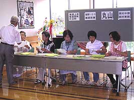 第１５回滝さん受付風景